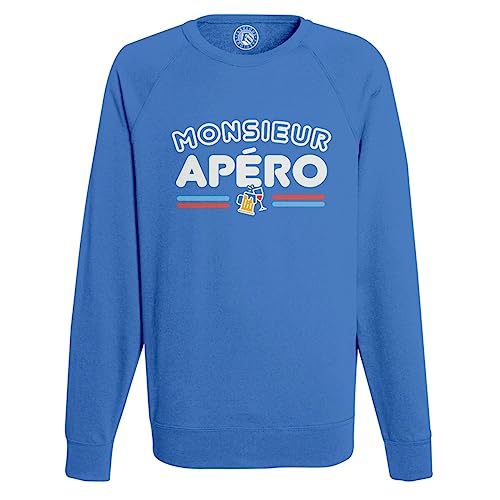 Sweatshirt Homme Monsieur Apéro le cadeau original pour une soirée réussie