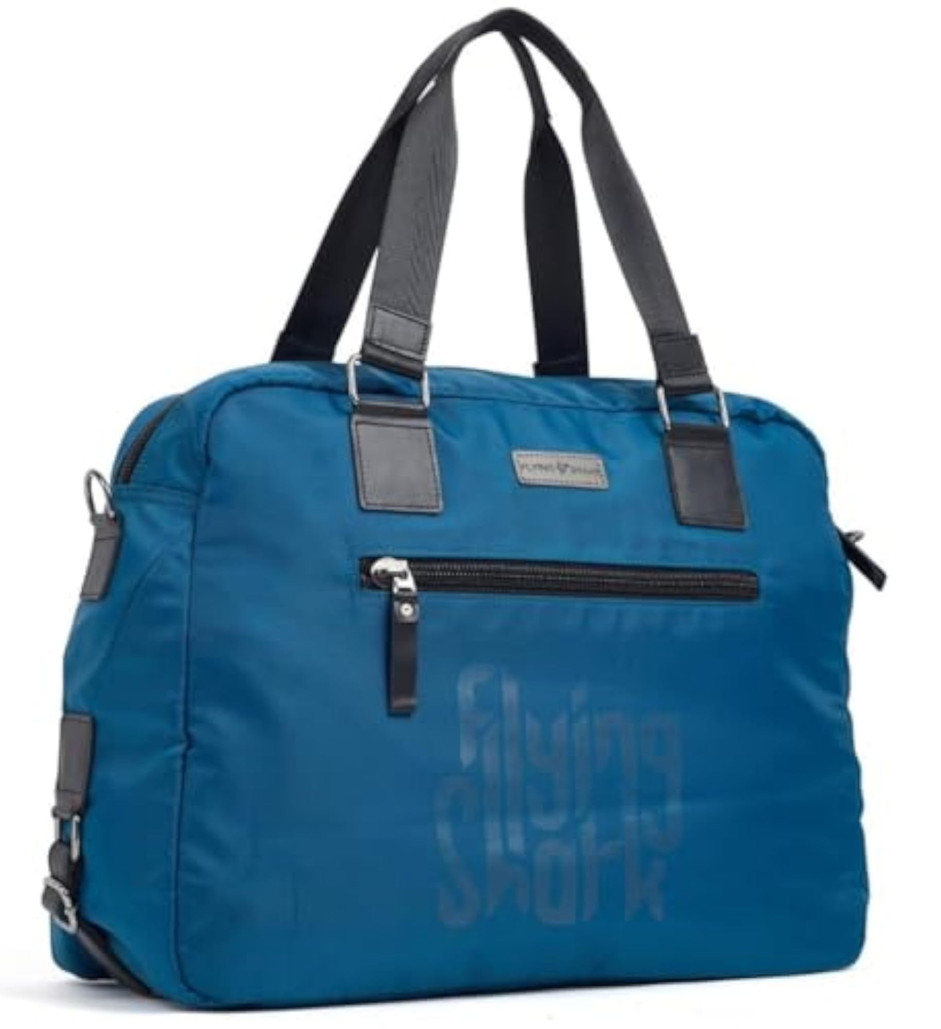 Urban Duffel Bag, Water-Resistant with Leather Accents