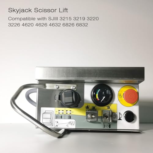 Image of 156879 156991 Control Box Joystick Controller,pertain skyjack Scissor Lift Controller SJIII 6832 6826 3215 3219 3220 4632 3226 4620 4626 Compatible Replacement Parts