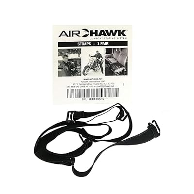 AIRHAWK R-REVB Cruiser R Large & Cruiser Pillion Motorcycle Seat Cushion for Comfortable Travel