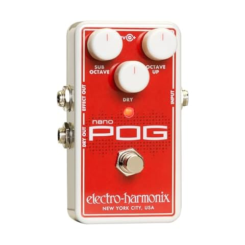 Electro-Harmonix Nano POG Polyphonic Octave Generator Pedal Cover
