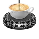 Protection Utilisateur Renforcée: Conçu avec des composants ignifuges, ce chauffe-tasse cesse automatiquement son fonctionnement après 8 heures pour prévenir tout risque, offrant une d'lors d'utilisations prolongées dans les bureaux ou les environnements cosy. La sécurité de l'utilisateur est priorisée grâce à des matériaux résistants et une durabilité accrue, pour un usage intensif en toute confiance au quotidien.