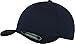 Produktbild Flexfit 5 Panel Baseball Cap - Unisex Mütze, Kappe für Herren und Damen, einfarbige Basecap, rundum geschlossen - Farbe navy, Größe S/M