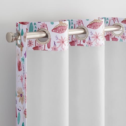 Eclipse 28628204226 Blackout Curtain, Mushroom And Floral Print Kids Curtain thumb #3