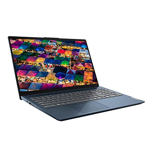 Image of Lenovo Ideapad 5i 15.6 inch FHD (1920 x 1080) Touchscreen Laptop, Intel Core i5-1135G7 Quad Core 11th Gen. Up to 2.4 GHz, 8GB RAM, 512GB SSD, Bluetooth, HDMI, Win 11 Home, Blue