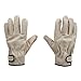 Yuecoom Cowhide Leather Gloves, Welding Gloves Welding Gloves Large Durable Insulation Leather Gloves BBQ Camping Driving Gloves for Welding Wood Cutting