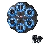 Piashow Music Boxing Machine, LED Musik Boxmaschine mit 3 Modi, Elektronische Boxen Training Geräte, Smart Bluetooth-Musik-Boxmaschine mit Boxhandschuhen & Kabel für Kinder, Erwachsene & Heimtraining