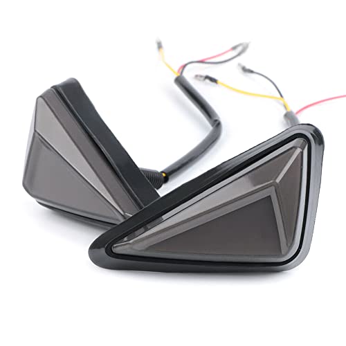 Cnfang4 Motorbike LED Indicator Blinker Lamp For Motorcycle, Scooter, Electrical Bike, Car, Amber & Blue Light Universal