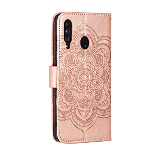 HMTECH Cover per moto E6 Plus,Portafoglio Custodia...