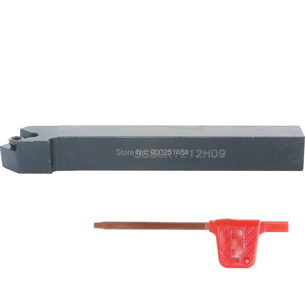 Porte-outil Tournage Externe Pour Tour CNC - Main Gauche - Avec Insert DCMT070204 - Dimensions 12x100 Mm - 6