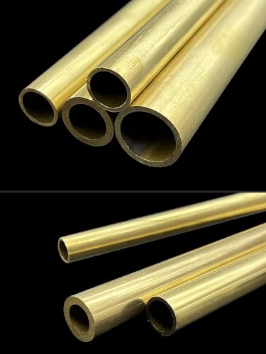 Tube rond en laiton 9mm pour réparer vos luminaires sans jeu mécanique