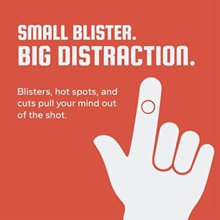 BirdieWrap Golf Sports Tape Wrap, 4-Way Stretch Athletic Tape for Hands and Fingers, Waterproof, Pre-Cut 110 Golf Finger Tape Strips, Blisters, Nicks Protection Sports Finger Tape