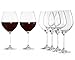 Lenox Tuscany Classics Red Wine Glasses, 24 Ounces, Set of 6,Clear