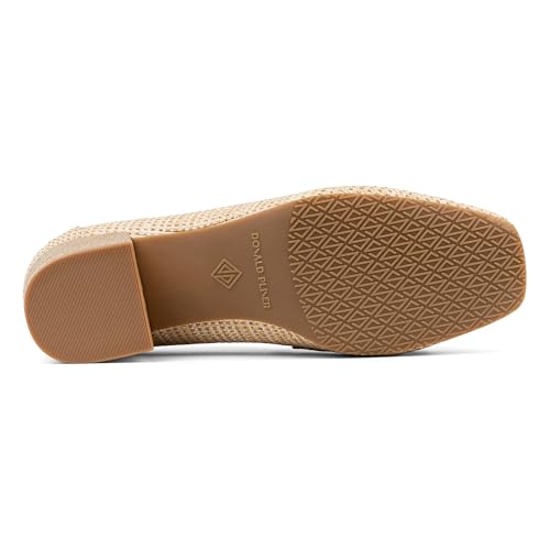 Image of Donald Pliner Women's Kressida Dress Loafers, 2 inch Block Heels for Women, Slip-On Heels for Women