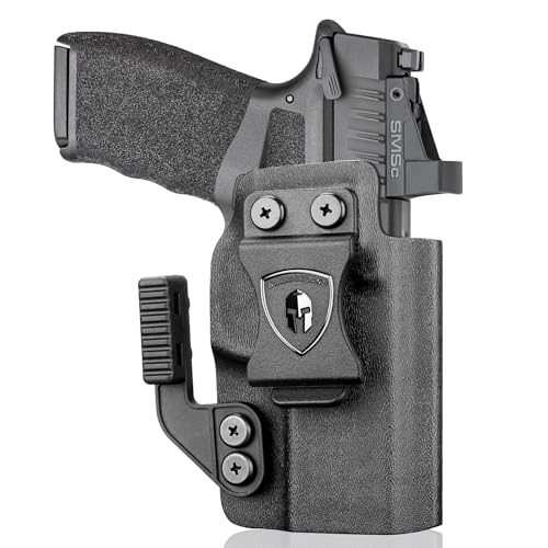WARRIORLAND IWB Kydex Holster Compatible with Springfield Hellcat Pro/OSP, Not Fit Hellcat, Inside Waistband Appendix Conceal Carry, with Claw & Adj. Retention & Cant, Right Hand