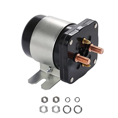 LDMINDA Heavy Duty 48V 4 Terminal Solenoid Heavy Duty 48V Solenoid Relay Switch Replacement For Club Car EZGO Yamaha Electric G19 Power Drive #586 Series Replace JR1-H1950-00 73231-G01
