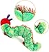 Raupe Nimmersatt Kuscheltier, 25cm Kleine Raupe Nimmersatt Plüschtier Baby Stofftier Spielzeug für Kinder Geburtstag und Weihnachten