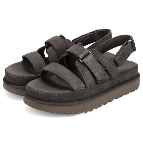 UGG Goldenstar Gleam Sandales pour femme, beige, 37 EU