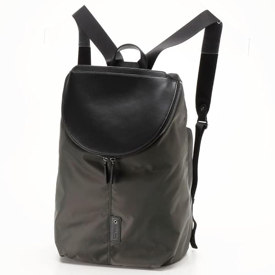 レザー フラップ付きバックパック ブラウン Amazon.co.jp: [イザック] リュック 【CORDURA×リサイクルレザー