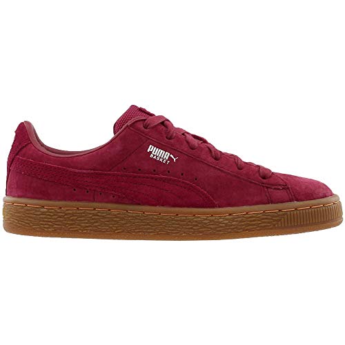 PUMA PUMA Unisex-Child Basket Classic Weatherproof Sneaker, Tibetan Red-Tibetan Red, 6.5 M US Big Kid