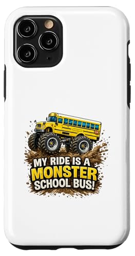 My Ride is a Monster School Bus �L�b�Y �r�b�O�z�C�[�� �g���b�N �L�b�Y �X�}�z�P�[�X iPhone 11 Pro �p