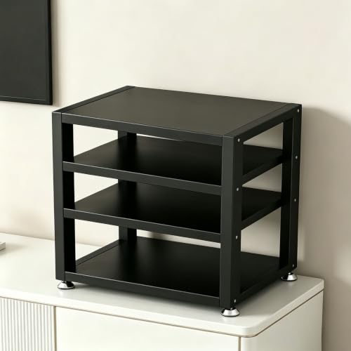 Meuble stéréo compact contre le désordre des câbles de salon - 2