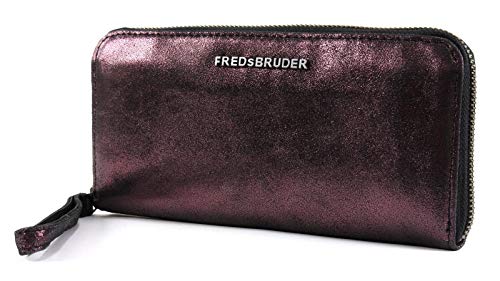 Preisvergleich Produktbild FREDsBRUDER Bright Zip Wallet Metallic Plum