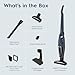 Electrolux WellQ7 Cordless 2-in-1 Vacuum with High Suction Power and 5-Step Filtration System, 50-Minute Run Time, 2 Power Modes, Denim Blue