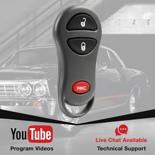 Télécommande Jeep Cherokee boutons usés solution lot de 2 clés 56036860 - 3