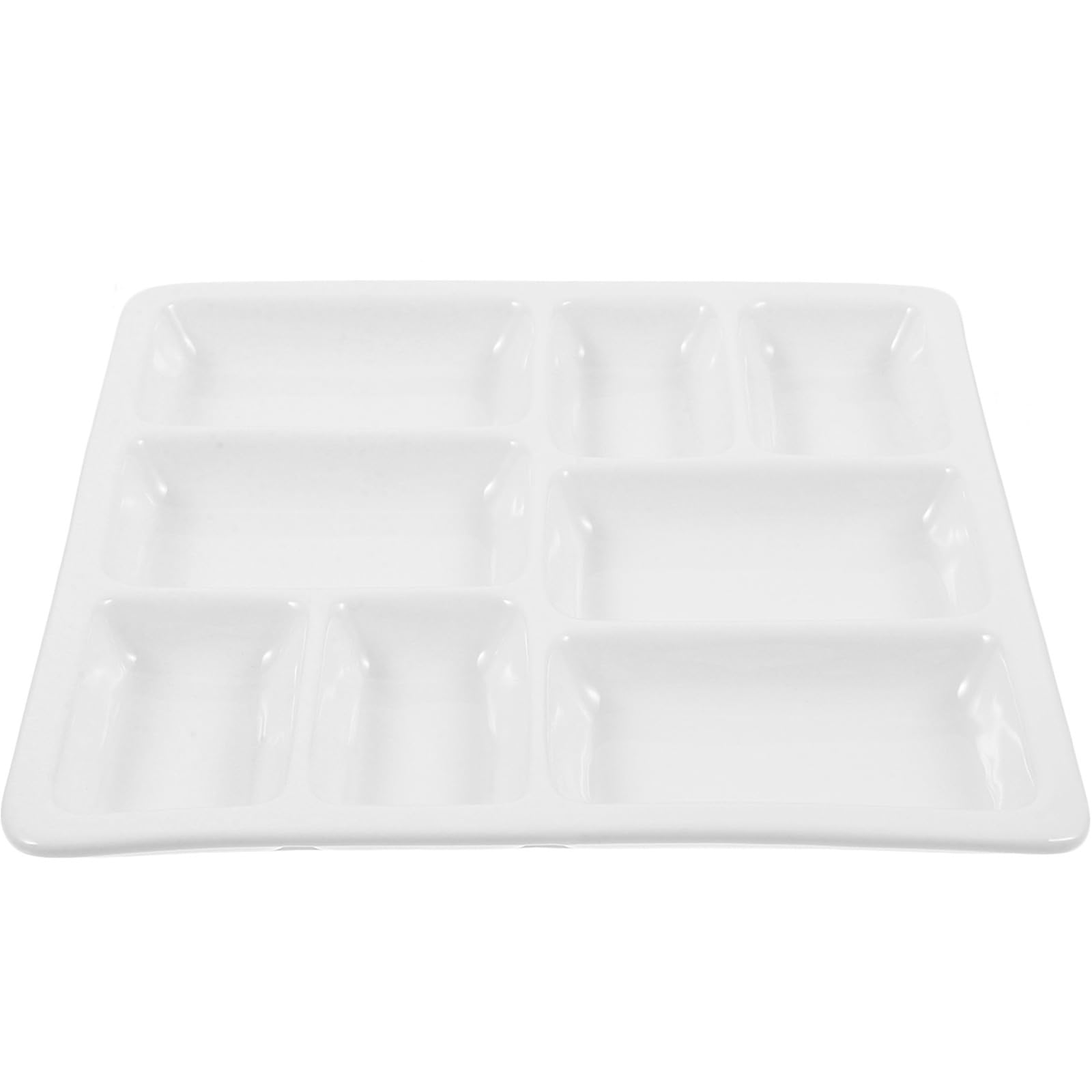 Paleta de acuarela de cerámica ligera y diseño compacto escolar