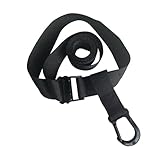 KISWIAR Hunting Safety Harness Tree Strap, Fall Protection Tree Stand Harness Strap, Nylon Belt with Adjustable Metal Buckle for Easy Use