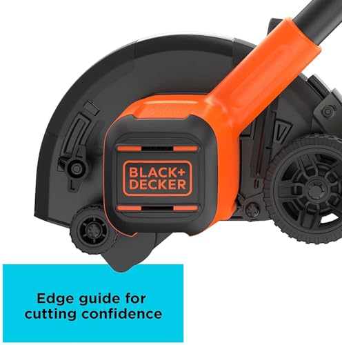 BLACK+DECKER 20V MAX Cordless Edger Lawn Kit, 1.5 Ah Battery & Charger Included, 4 Position Adjustable Height, Lightweight, 7.5" Double Edge Blade (BCED400C1) by BLACK+DECKER - Image 3