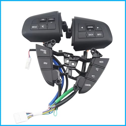 Control de crucero para Mazda 3 2011-2015 y CX-7, botón de volante e interruptor de control 3