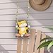Wyhqgn Garden Decoration Sculpture Pendant Swinging Figurine Ornament Decorative Sculpture for Entrance Wall Car Party, Dog