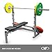Valor Fitness BF-39 Adjustable FID Olympic Bench with J-Hooks and Bar Catches