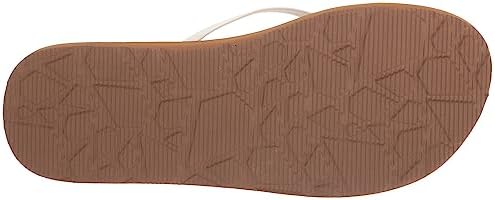 Volcom Women's Thrills Sandal Flip-Flop, White-New, 7 | Image 3