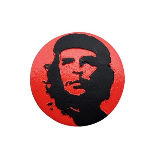 3D Che Guevara Cuba - Imán para nevera con diseño de recuerdo