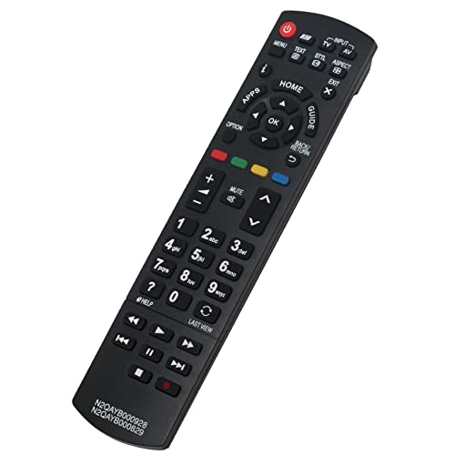 N2QAYB000829 VINABTY Replacement Remote Control Fit for Panasonic LCD TV TX-L42ET60Y TX-L47ET60Y TX-L50ET60Y TX-L55ET60Y TX-P42ST60Y TX-P50ST60Y TX-P55ST60Y TX-P65ST60Y - Image 3