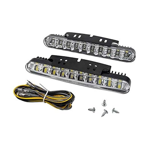 HugeAuto Feux de circulation diurnes 30 LED Cover