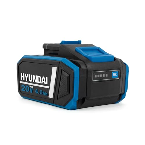 Hyundai 20V 4Ah Li-Ion Battery, 2nd Generation Power Tool Range, 120-Minute Charge Time