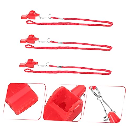 Set de 15 silbatos de emergencia para actividades al aire libre miniatura 3
