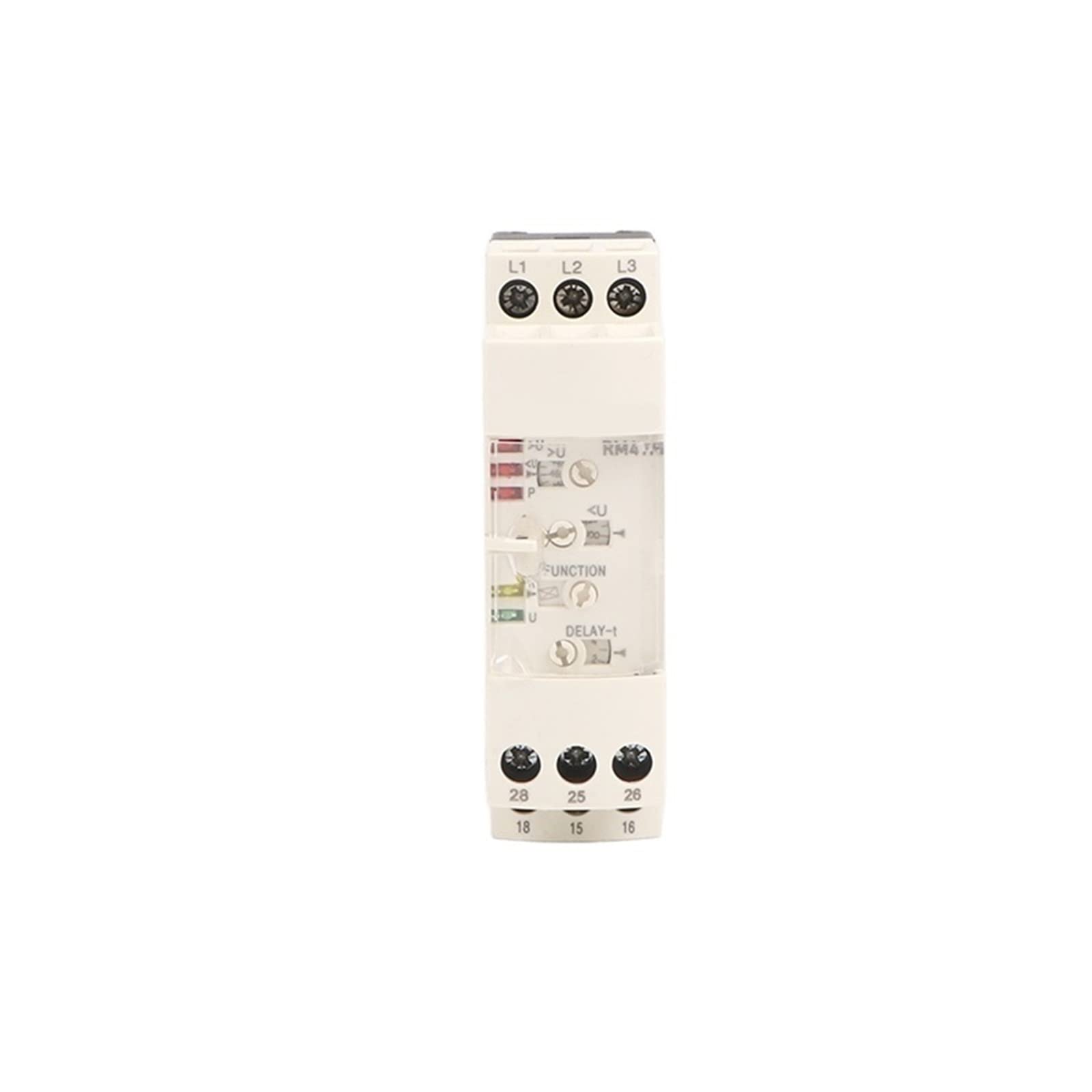 Akcesoria elektroniczne RM4TR32 na szynę DIN elektroniczne przepięcie, podnapięcie, elektroniczny ochraniacz rozrusznika, uszkodzona faza i utrata fazy przekaźnik