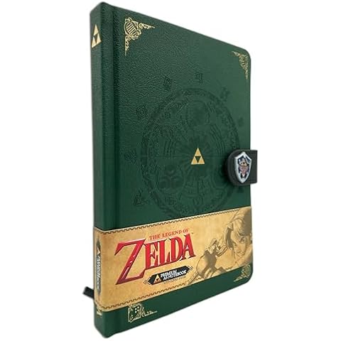 Pyramid International A5 The Legend Of Zelda Notebook, Green Cover