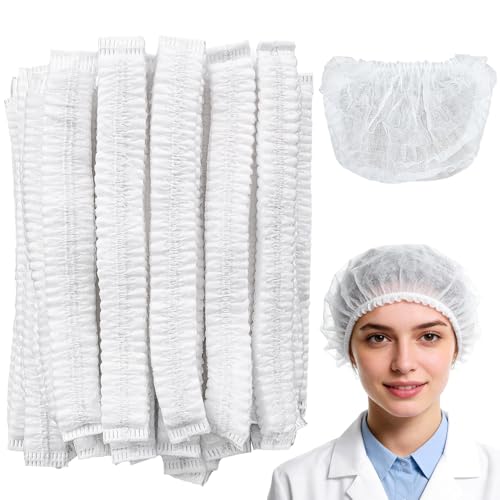 50PCS Disposable Bouffant Caps - 24 Inch...
