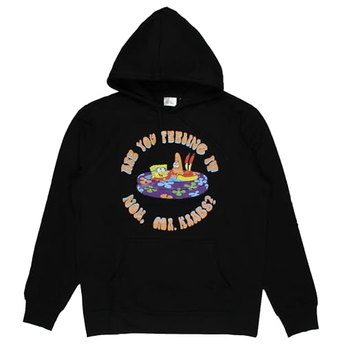 Seven Times Six SpongeBob SquarePants Men's Are You Feeling It Now Adult Pullover Hoodie
