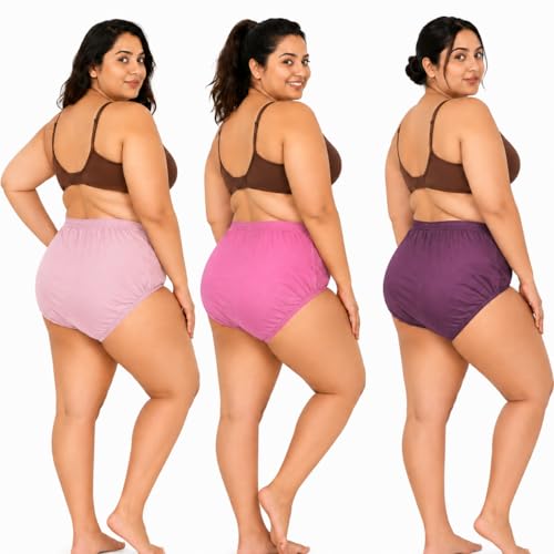 Image of Panties for Girls Pack of 3 Multicolor