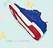 LUCKY STEP Kid's Slip On Sneaker Comfort Casual Running Tennis School Low Top Sneaker Strap Athletic Walking Shoes for Children/Boys/Girls (Royal Blue,Little Kids 13)