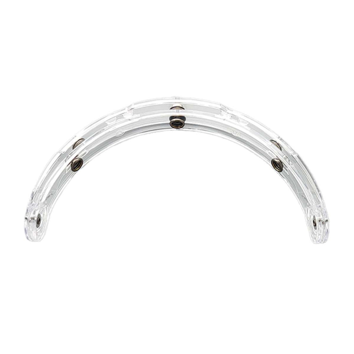 XYJTC Motorcycle BV03 shield bubble visor Flip Up Down Bubble Shield for Open Face 3/4 Helmets (Clear)(Clear Bracket)