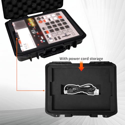 Image of Hard Shell Case for Teenage Engineering EP-133 K.O. II /EP-1320, Hard Shell Travel Carrying Storage Case Equipped with Comfort Handle with Customizable Foam