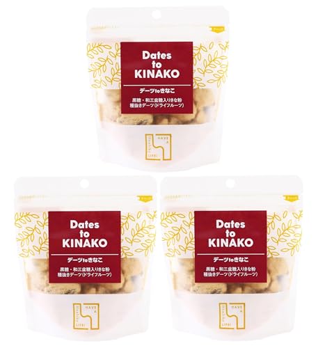 �^�N�Z�C Dates to KINAKO 90g×3�� �h���C�t���[�c �f�[�c ���Ȃ� �a�O�~